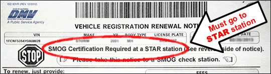 STAR Registration Renewal - SmogTips